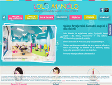 Tablet Screenshot of lolomanolo.pl